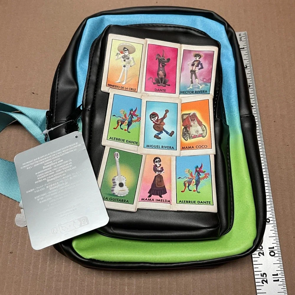 Disney/Pixar Coco Mi Familia Character‎ Dante Zipper Pull Sling Bag 10